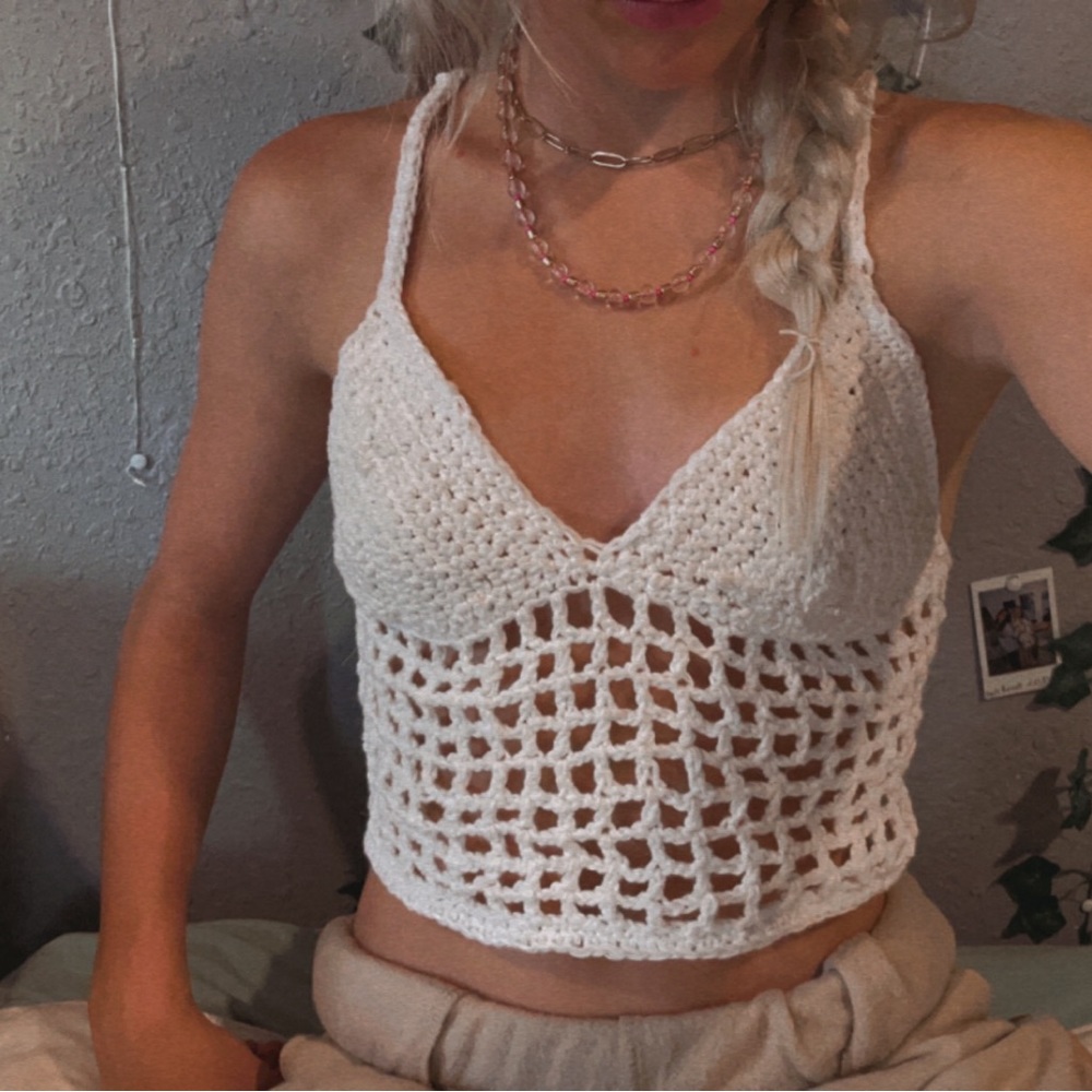 These are hand made crochet shirts. Any buys would help support a small business